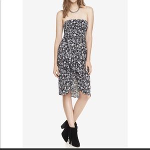 Express Blk/Wht Floral Cocktail Dress